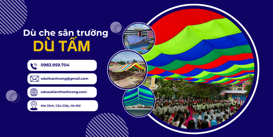 Banner dù tấm mobile