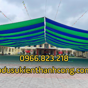 Dù che sân trường may theo yêu cầu
