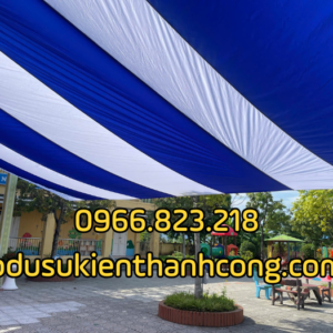 Dù che sân trường 2 mái đẹp