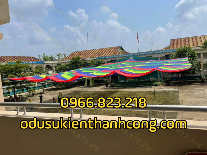 Dù chạy cáp tiện lợi dễ lắp