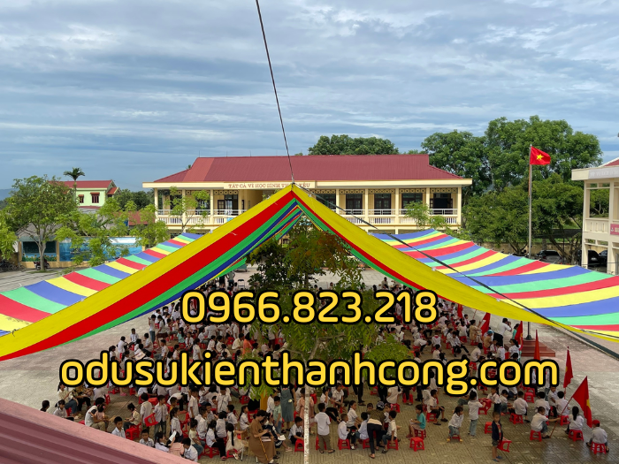 Tiêu Chí Chọn Dù Che Sân Trường